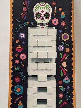 Day of the Dead Stack Game - White Tower Block Game